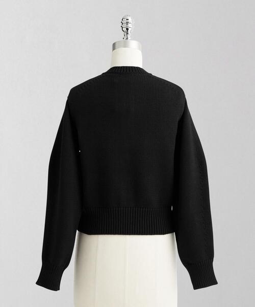 ＜LOEFF＞コットンナイロン リリヤン カーディガン LOEFF＞コットンナイロン リリヤン カーディガン