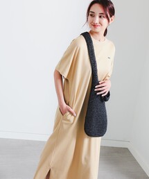 LACOSTE（ラコステ）の「LACOSTE for B:MING by BEAMS / 別注 カノコ クルーネック ワンピース（ワンピース）」