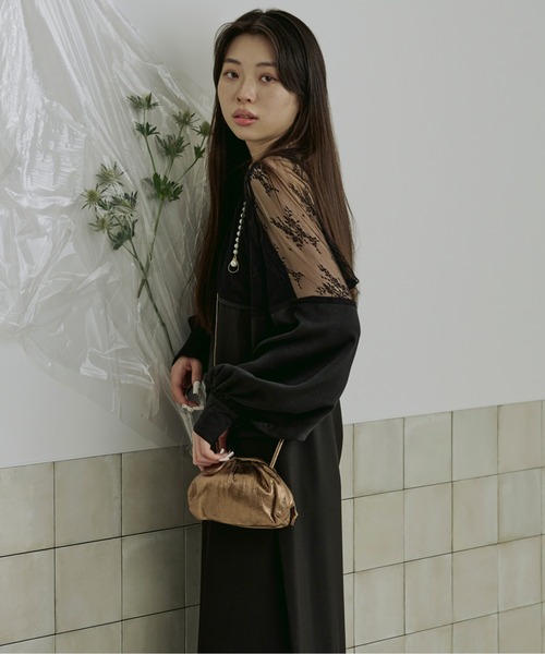 Ezick(エジック)の「2way shiny ショルダーミニバッグ(ショルダーバッグ・レディース・ゴールド/シルバー/ブロンズ・FREE)」の15枚目の写真