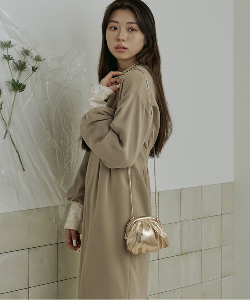 Ezick(エジック)の「2way shiny ショルダーミニバッグ(ショルダーバッグ・レディース・ゴールド/シルバー/ブロンズ・FREE)」の20枚目の写真