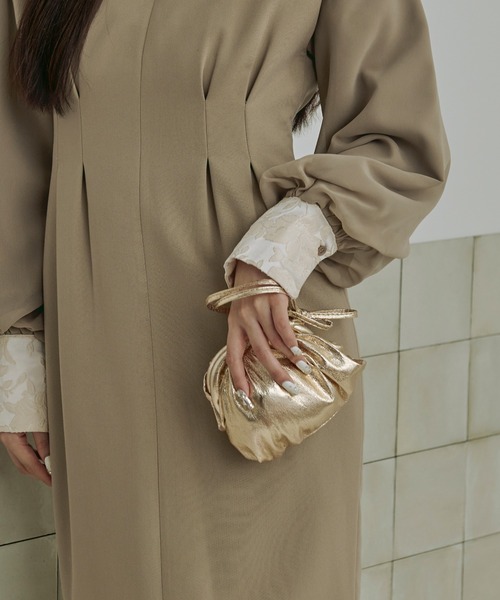 Ezick(エジック)の「2way shiny ショルダーミニバッグ(ショルダーバッグ・レディース・ゴールド/シルバー/ブロンズ・FREE)」の22枚目の写真