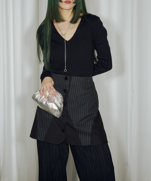 Ezick(エジック)の「2way shiny ショルダーミニバッグ(ショルダーバッグ・レディース・ゴールド/シルバー/ブロンズ・FREE)」の4枚目の写真