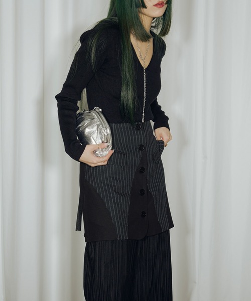 Ezick(エジック)の「2way shiny ショルダーミニバッグ(ショルダーバッグ・レディース・ゴールド/シルバー/ブロンズ・FREE)」の5枚目の写真