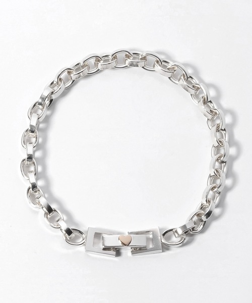 Enasoluna(エナソルーナ)の「enasoluna Heart chain bracelet (Ringchain)(ブレスレット・レディース・シルバー・FREE)」の3枚目の写真