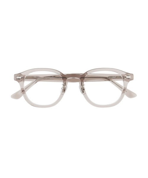 Zoff(ゾフ)の「ウェリントン型 メガネ|Zoff|CLASSIC(メガネ・レディース・ライトグレー/ワインレッド/ブラウン/ブラック・FREE)」の5枚目の写真