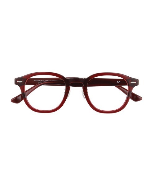 Zoff(ゾフ)の「ウェリントン型 メガネ|Zoff|CLASSIC(メガネ・レディース・ライトグレー/ワインレッド/ブラウン/ブラック・FREE)」の8枚目の写真