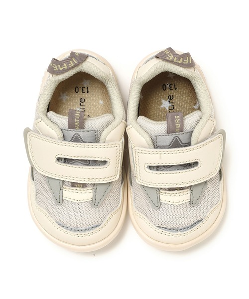 IFME(イフミー)の「BABY|ifme nature コンビカラー ワンベルトスニーカー(スニーカー・キッズ・ホワイト/ベージュ/パープル・12.5cm/13.0cm/13.5cm/14.0cm/14.5cm/15.0cm/12.0cm)」の12枚目の写真