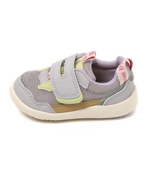 IFME(イフミー)の「BABY|ifme nature コンビカラー ワンベルトスニーカー(スニーカー・キッズ・ホワイト/ベージュ/パープル・12.5cm/13.0cm/13.5cm/14.0cm/14.5cm/15.0cm/12.0cm)」の8枚目の写真