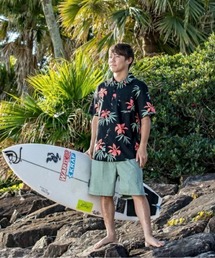 Quiksilver | APERO CLASSIC SS/クイックシルバー半袖総柄シャツ(シャツ/ブラウス)