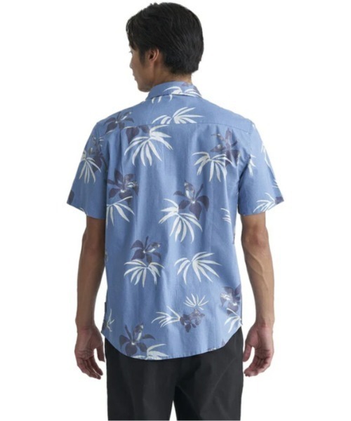 Quiksilver（クイックシルバー）の「APERO CLASSIC SS/クイックシルバー半袖総柄シャツ（シャツ/ブラウス・メンズ・ホワイト/ブラック/ブルー/ブルー系その他/ホワイト系その他/ブラック系その他/ブルー系その他2・MEDIUM/X-LARGE/LARGE/SMALL）」の22枚目の写真