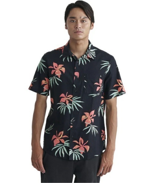 Quiksilver（クイックシルバー）の「APERO CLASSIC SS/クイックシルバー半袖総柄シャツ（シャツ/ブラウス・メンズ・ホワイト/ブラック/ブルー/ブルー系その他/ホワイト系その他/ブラック系その他/ブルー系その他2・MEDIUM/X-LARGE/LARGE/SMALL）」の10枚目の写真