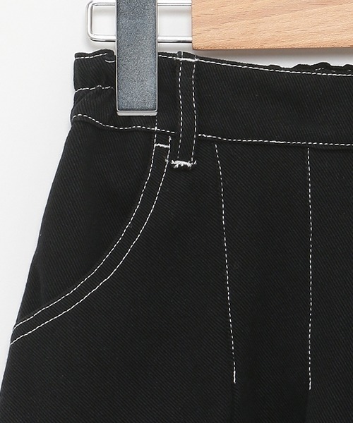 by LOVEiT（バイラビット）の「デニムスカート（デニムスカート・キッズ・サックスブルー/ブラック・130cm/150cm/140cm/120cm/160cm）」の10枚目の写真