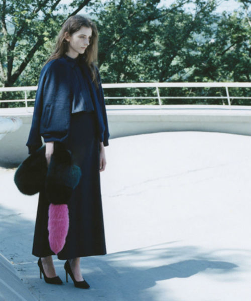 robbem（ロベム）の「【robbem】マキシスカート（スカート・レディース・ネイビー/ブラック・FREE）」の10枚目の写真