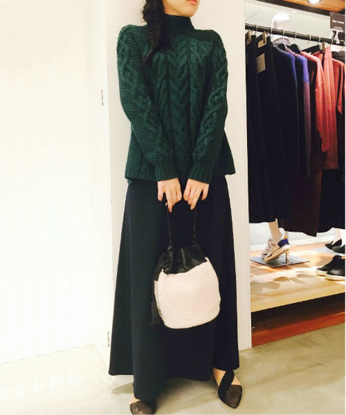 robbem（ロベム）の「【robbem】マキシスカート（スカート・レディース・ネイビー/ブラック・FREE）」の11枚目の写真