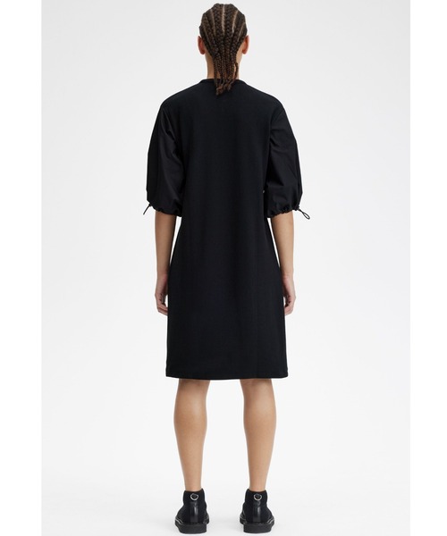 FRED PERRY（フレッドペリー）の「Gathered Sleeve Pique Dress  