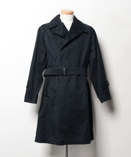 エストネーション トレンチ ネイビー 38 ESTNATION / ポリエステル