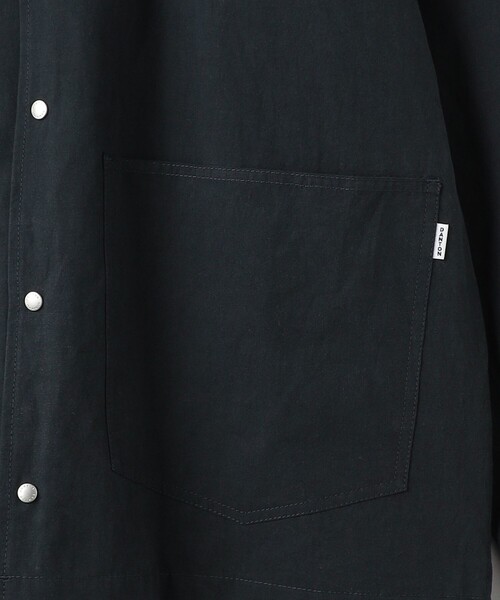DANTON（ダントン）の「＜DANTON＞ コットンリネン カバーオール（カバーオール・メンズ・ネイビー/オフホワイト・38/40）」の6枚目の写真