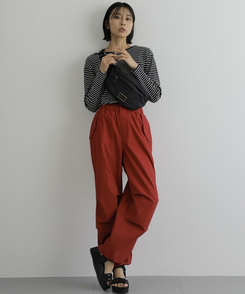 Mazell（マゼル）の「Mazell / 厚底ベルクロサンダル（サンダル・レディース・ブラック/ブラウン・S/M/L/LL）」の19枚目の写真