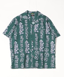 EFFIGY SHIRT リラックスフィット開襟半袖シャツ コットン素材