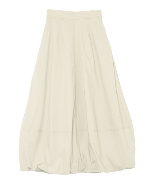 LAGUNAMOON（ラグナムーン）の「タフタバルーンスカート（スカート・レディース・アイボリー/ブラック・SMALL/MEDIUM）」の3枚目の写真