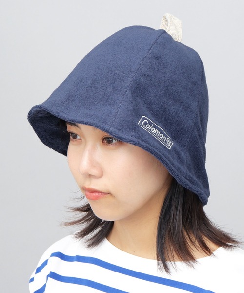 COLEMAN(コールマン)の「チューリップ型 ネイティブテープ パイル サウナハット(ハット・メンズ・グレー/ブラック/イエロー/ネイビー/ホワイト・FREE)」の12枚目の写真