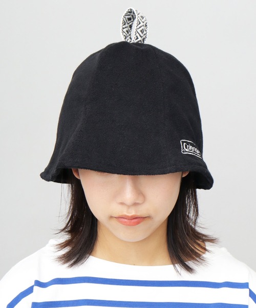 COLEMAN(コールマン)の「チューリップ型 ネイティブテープ パイル サウナハット(ハット・メンズ・グレー/ブラック/イエロー/ネイビー/ホワイト・FREE)」の16枚目の写真