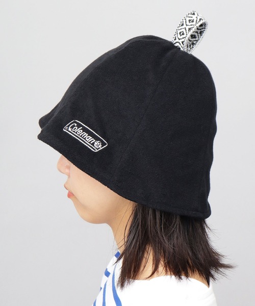 COLEMAN(コールマン)の「チューリップ型 ネイティブテープ パイル サウナハット(ハット・メンズ・グレー/ブラック/イエロー/ネイビー/ホワイト・FREE)」の17枚目の写真