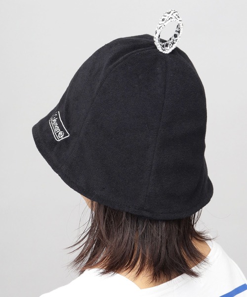 COLEMAN(コールマン)の「チューリップ型 ネイティブテープ パイル サウナハット(ハット・メンズ・グレー/ブラック/イエロー/ネイビー/ホワイト・FREE)」の18枚目の写真