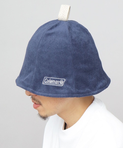 COLEMAN(コールマン)の「チューリップ型 ネイティブテープ パイル サウナハット(ハット・メンズ・グレー/ブラック/イエロー/ネイビー/ホワイト・FREE)」の11枚目の写真