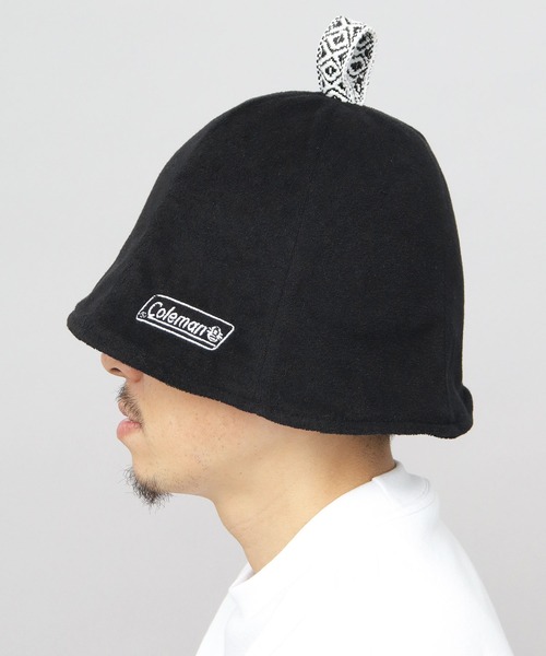 COLEMAN(コールマン)の「チューリップ型 ネイティブテープ パイル サウナハット(ハット・メンズ・グレー/ブラック/イエロー/ネイビー/ホワイト・FREE)」の14枚目の写真