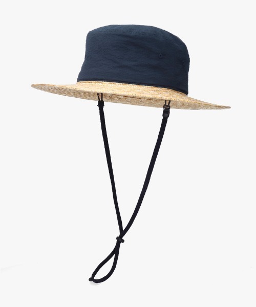OVERRIDE(オーバーライド)の「OVERRIDE STRAW&SUCKER FLAT HAT SGP / オーバーライド(ハット・レディース・ホワイト/ブラック/ネイビー・58cm)」の20枚目の写真