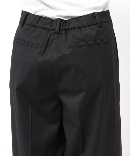 La TOTALITE（ラトータリテ）の「ギャバタックワイドパンツ◆（その他パンツ・レディース・ネイビー/カーキ・38/36）」の7枚目の写真