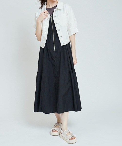 31 Sons de mode（トランテアン　ソン　ドゥ　モード）の「デニムシャツジャケット（シャツ/ブラウス・レディース・オフホワイト/ブルー・フリー）」の20枚目の写真