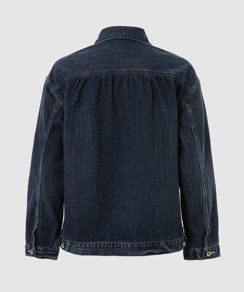 PORTER CLASSIC(ポータークラシック)の「STEINBECK DENIM JACKET/NAVY(デニムジャケット・メンズ・ネイビー・M/L)」の2枚目の写真