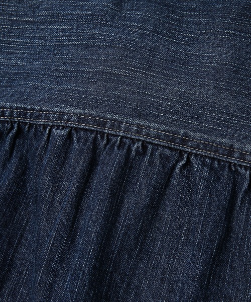 PORTER CLASSIC(ポータークラシック)の「STEINBECK DENIM JACKET/NAVY(デニムジャケット・メンズ・ネイビー・M/L)」の7枚目の写真