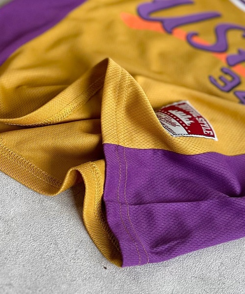 BIG FIELD（ビッグフィールド）の「バスケゲームシャツ（80～150cm）（タンクトップ・キッズ・レッド/マスタード/ブルー・110/100/95/90/80/150/140/130/120）」の17枚目の写真