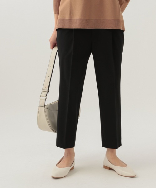 Elura（エルーラ）の「【低身長サイズ Elkotona】コトナ夏ラクテーパードパンツ/107170（その他パンツ・レディース・グリーン系その他4/ブラック/ホワイト/ベージュ・SMALL/MEDIUM）」の3枚目の写真