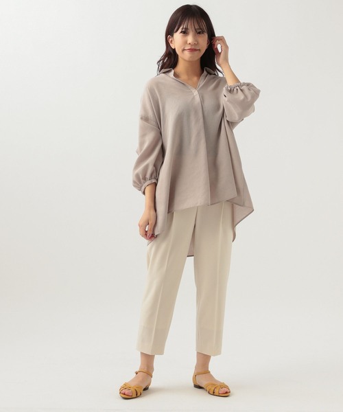 Elura（エルーラ）の「【低身長サイズ Elkotona】コトナ夏ラクテーパードパンツ/107170（その他パンツ・レディース・グリーン系その他4/ブラック/ホワイト/ベージュ・SMALL/MEDIUM）」の21枚目の写真