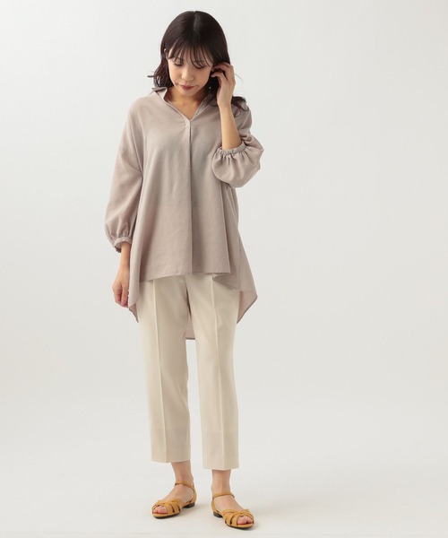 Elura（エルーラ）の「【低身長サイズ Elkotona】コトナ夏ラクテーパードパンツ/107170（その他パンツ・レディース・グリーン系その他4/ブラック/ホワイト/ベージュ・SMALL/MEDIUM）」の22枚目の写真