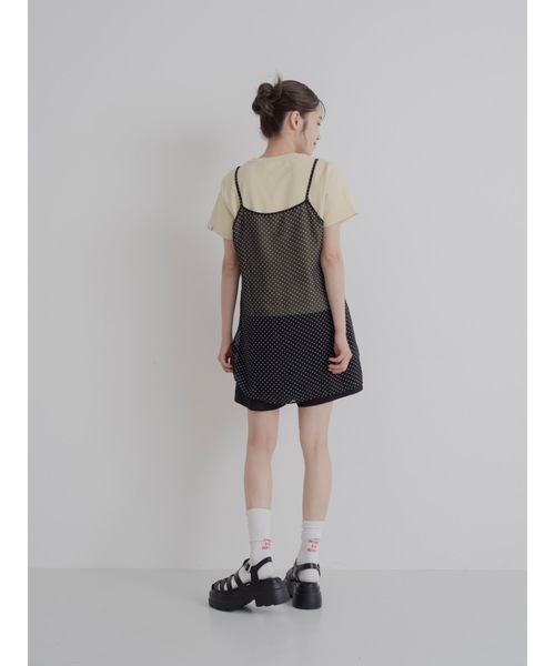 JUMELLE（ジュメロ）の「camidot sheer op（ワンピース・レディース・アイボリー/ブラック・FREE）」の18枚目の写真