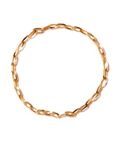 les bonbon(ルボンボン)の「【les bon bon】simplicity chain ring BOB481(リング・レディース・ゴールド・S/M/L)」の2枚目の写真