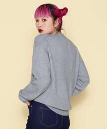 ord（オルド）の「ord/オルド/ショートモヘアクルーネックニット（ニット/セーター）」