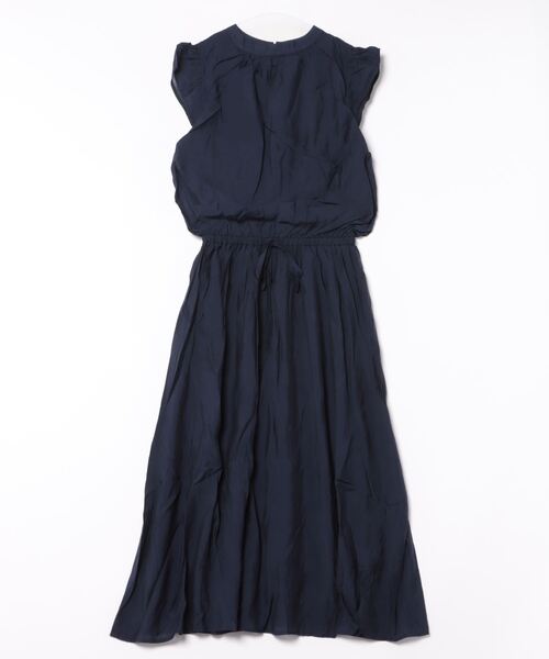 SOFFITTO（ソフィット）の「プチハイネック袖フリルワンピース(取り扱い店舗限定)（ワンピース・レディース・ブルー/ピンク/ベージュ/ネイビー・FREE）」の2枚目の写真