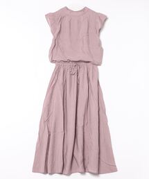 プチハイネック袖フリルワンピース(取り扱い店舗限定)