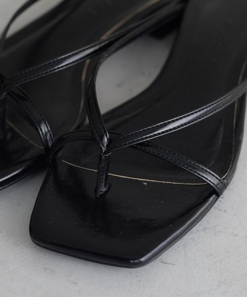 CIAOPANIC TYPY（チャオパニックティピー）の「メタリックストラップトングサンダル（サンダル・レディース・ゴールド/シルバー/ブラック・LL/SMALL/MEDIUM/LARGE）」の14枚目の写真