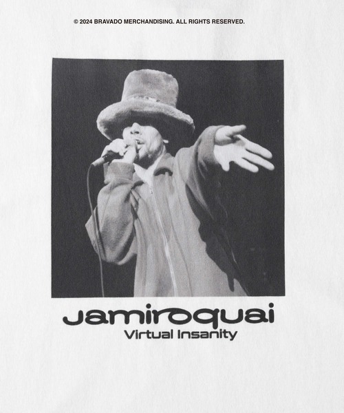 Right-on（ライトオン）の「ノースリーブ Tシャツ（Tシャツ/カットソー・メンズ・ブラック/オフホワイト・L/XL/M）」の7枚目の写真