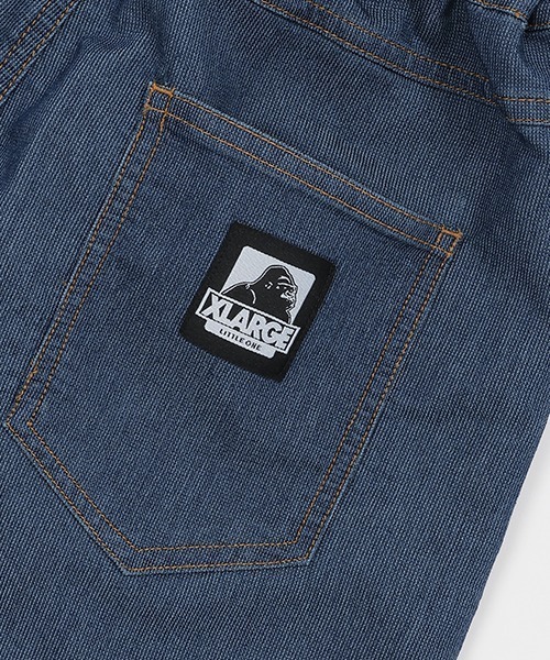 XLARGE KIDS（エクストララージキッズ）の「さわやかデニムショーツ（デニムパンツ・キッズ・ライトブルー/ブルー・90cm/100cm/110cm/120cm/130cm/140cm）」の3枚目の写真
