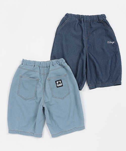 XLARGE KIDS（エクストララージキッズ）の「さわやかデニムショーツ（デニムパンツ・キッズ・ライトブルー/ブルー・90cm/100cm/110cm/120cm/130cm/140cm）」の10枚目の写真