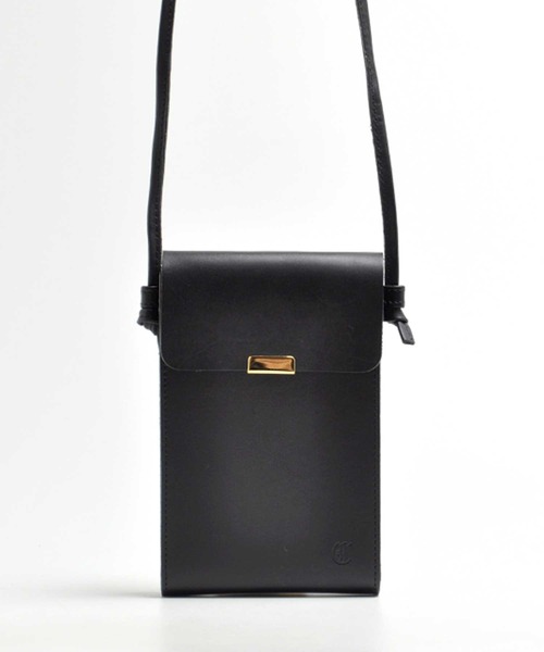 CLEDRAN(クレドラン)の「【本革 多機能】CL3718 QUER MULTI SHOULDER スマホショルダー(ショルダーバッグ・レディース・ブラック/キャメル/ブラウン・FREE)」の2枚目の写真