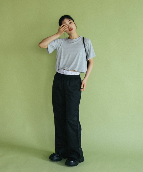 セール】レイヤードパンツセット / セパレート可能（スラックス